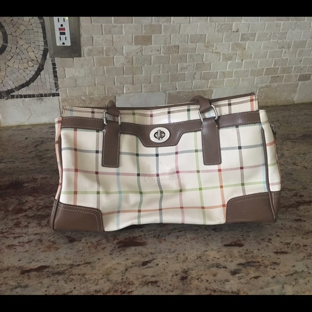 Faux coach bag